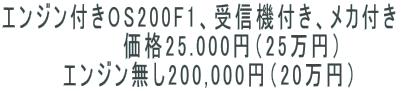 �G���W���t��OS200F1�A��M�@�t���A���J�t���@ �@�@�@���i25.000�~�i25���~�j �G���W������200,000�~�i20���~�j 
