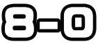 8-0 