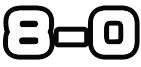 ８-０