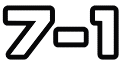 7-1
