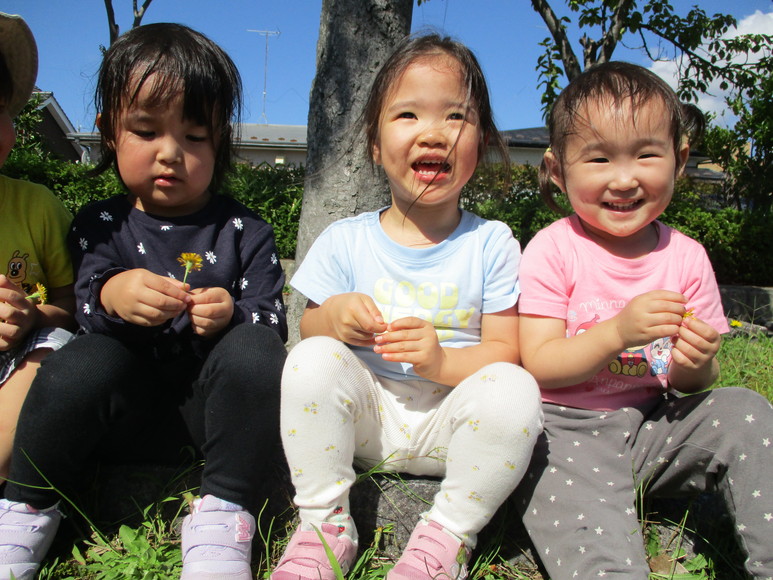 木の実こども園の子どもたち