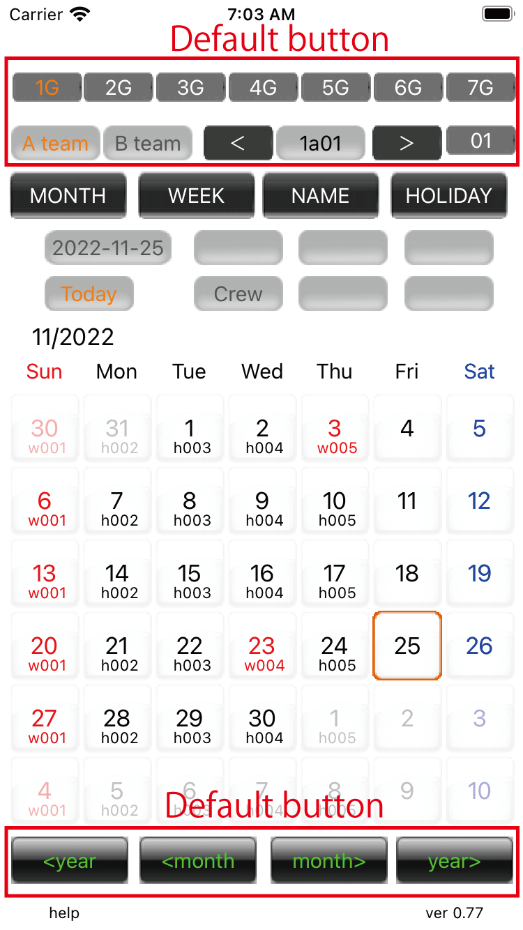 01デフォルトボタン