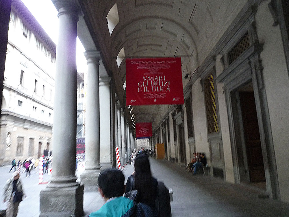 ウフィッツィ美術館入口