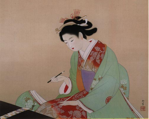 柿　田宮栄子院展作家　大家今野忠一に師事 収蔵品紹介