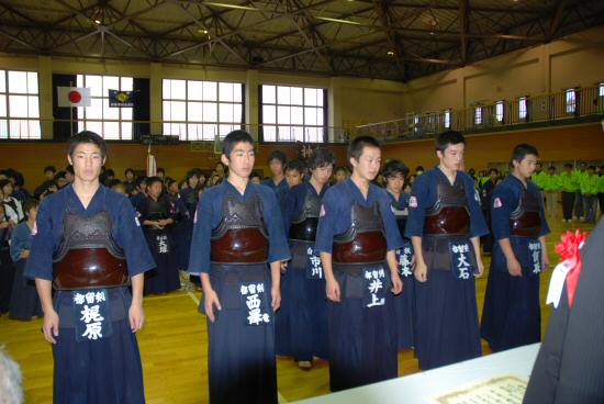 中学生団体戦優勝
