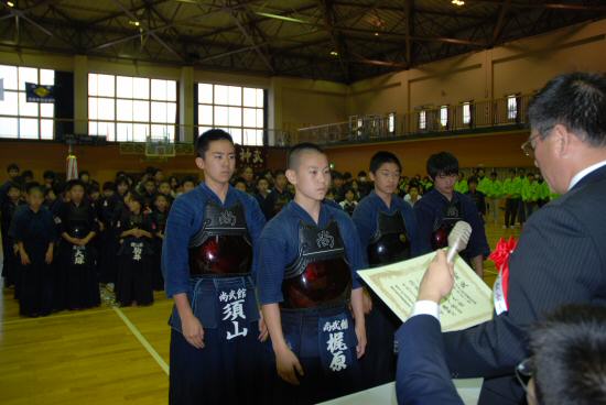 中学生団体戦3位