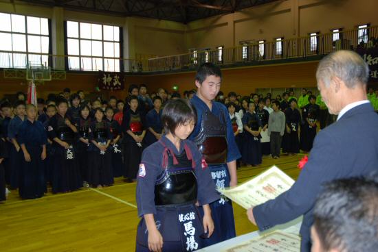 団体戦最優秀選手