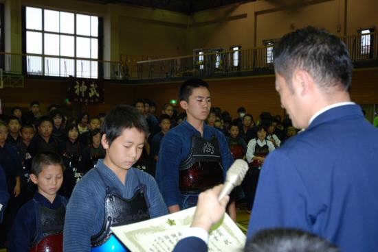 個人戦敢闘賞